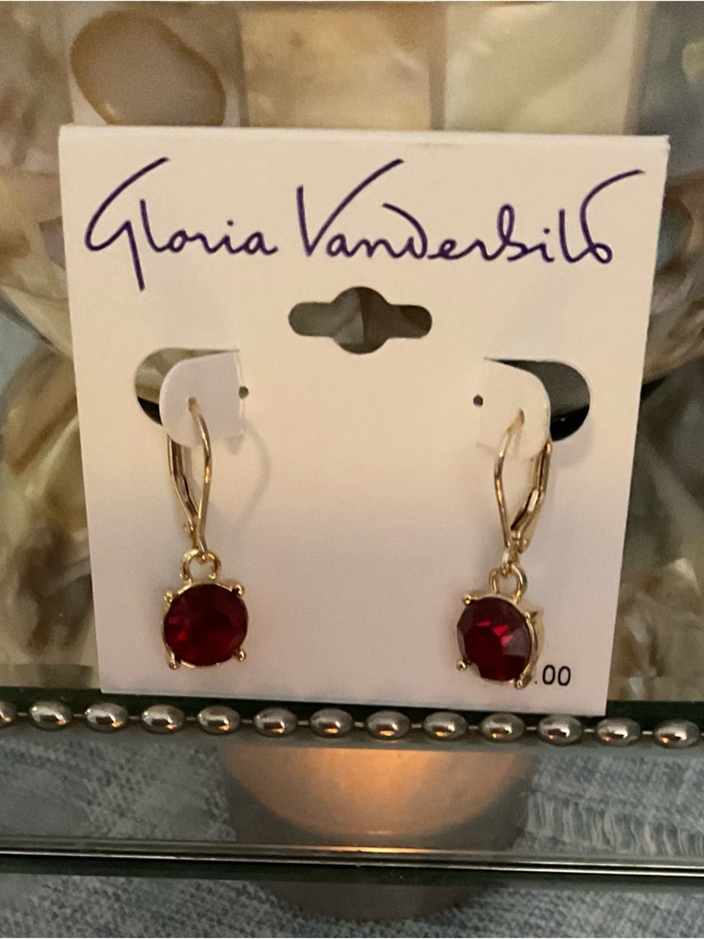 4 PAIR  set of leverback earrings